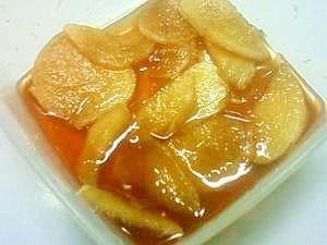 レンジで生姜の甜菜糖煮