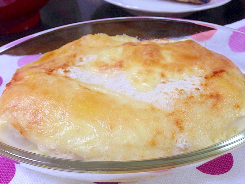 山芋と豆腐と明太子のグラタン