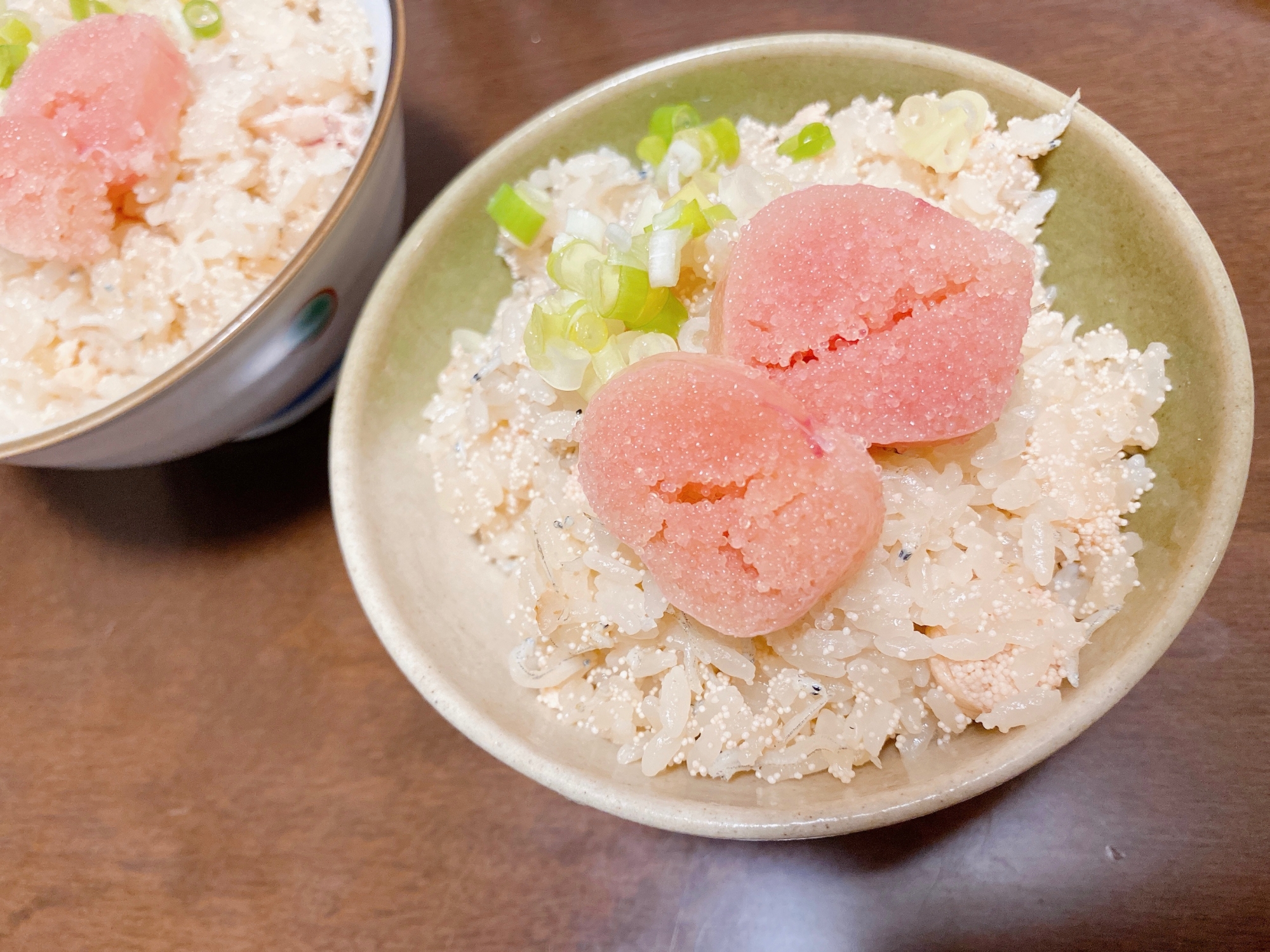 たらことじゃこの炊き込みご飯(*^^*)