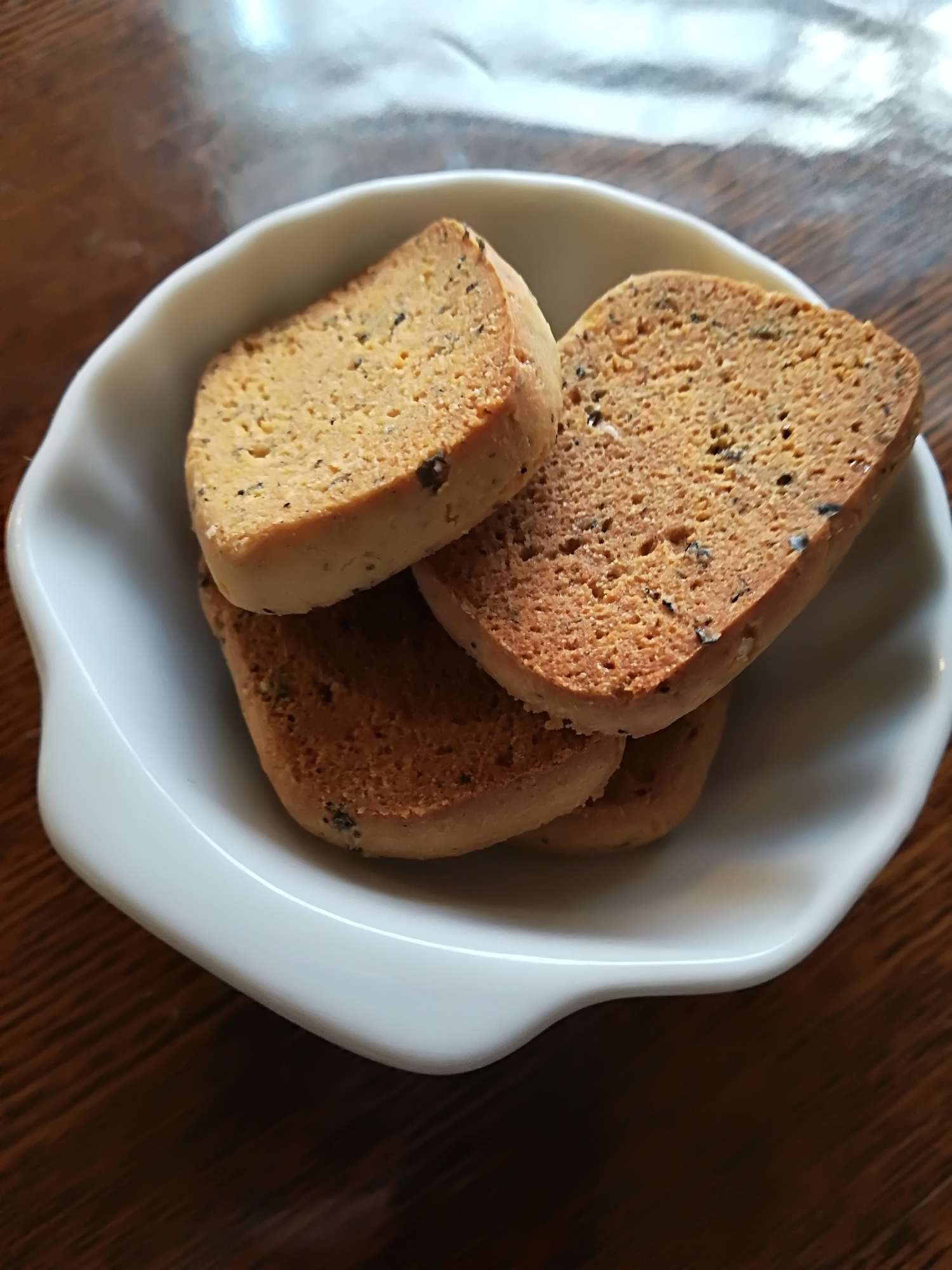 胡麻香るクッキー