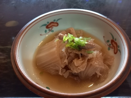 柔らかくて、とろみがあるので優しいお味でした。美味しかったので夜食にもつかわせてもらいました。また作ります。