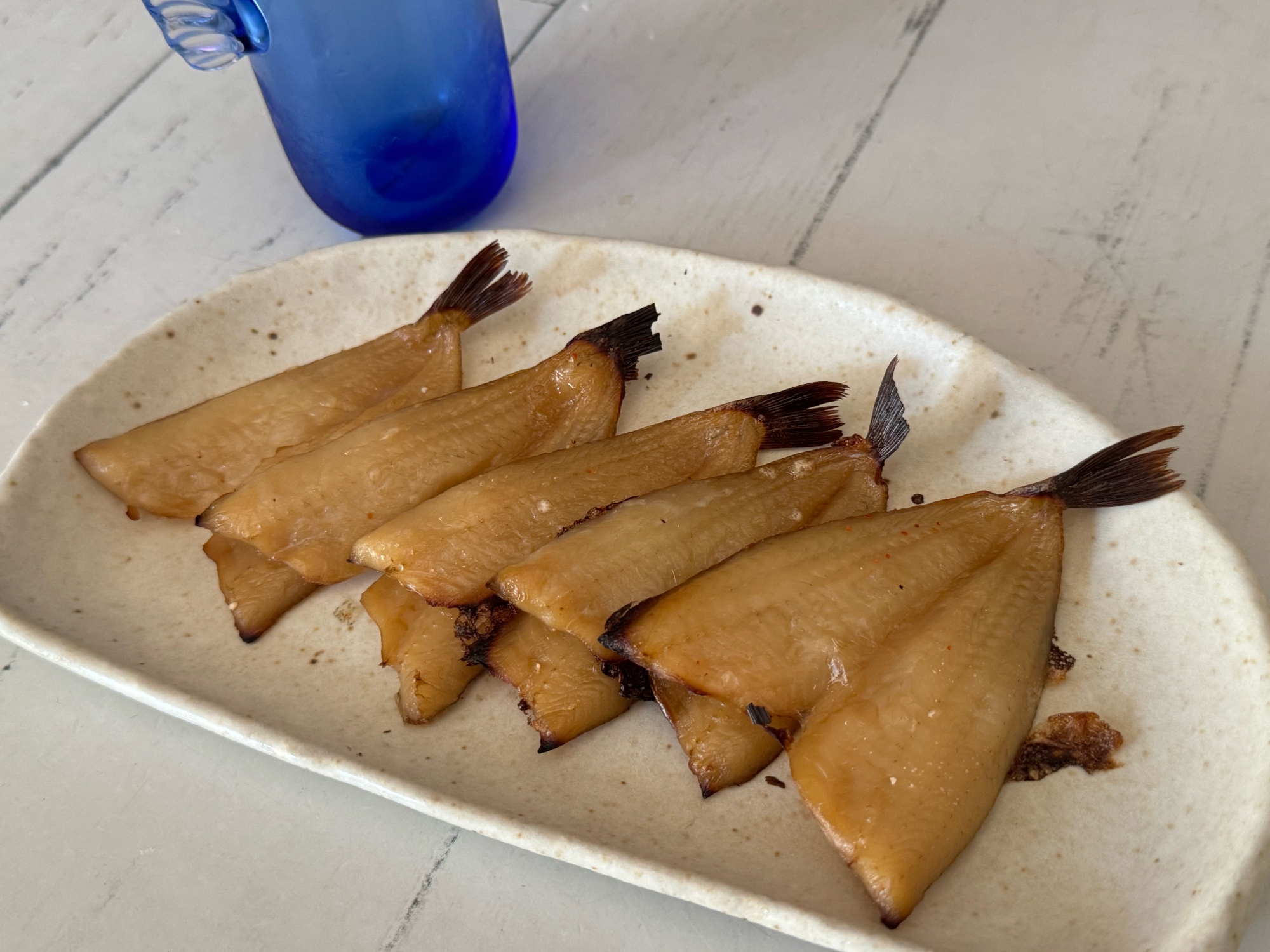 キスの開きで作るキスの醤油干し