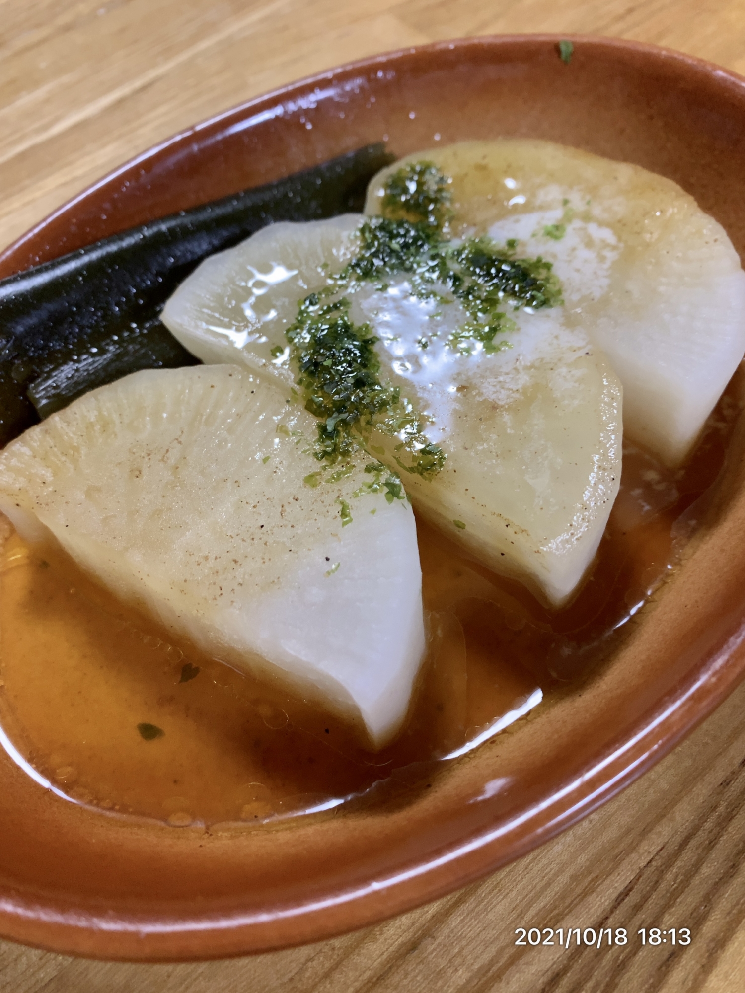 大根のバター醤油✧︎