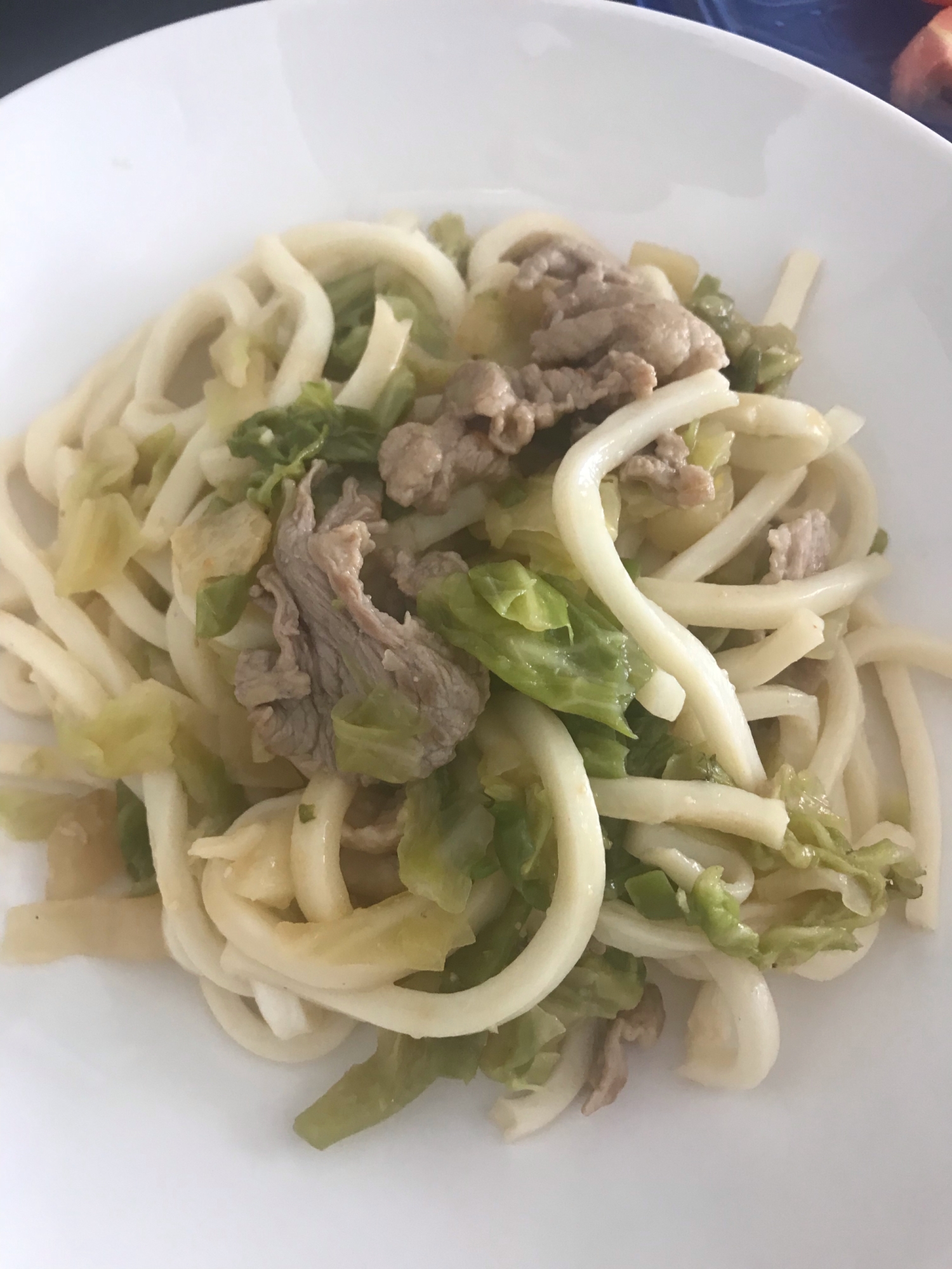 回鍋肉やきうどん