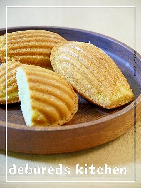 out     ナチュラルアンティーク❁マドレーヌロック❁ 緑茶マドレーヌ レシピ・作り方 by debureds - 楽天レシピ