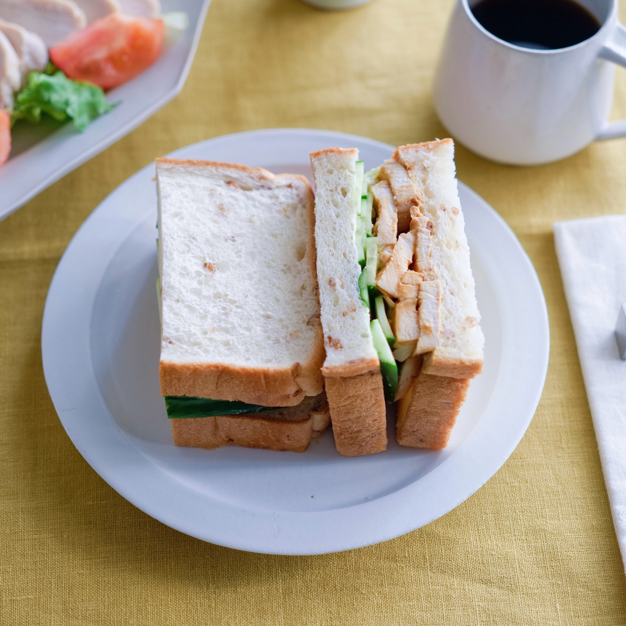 北京ダック風サンドイッチ