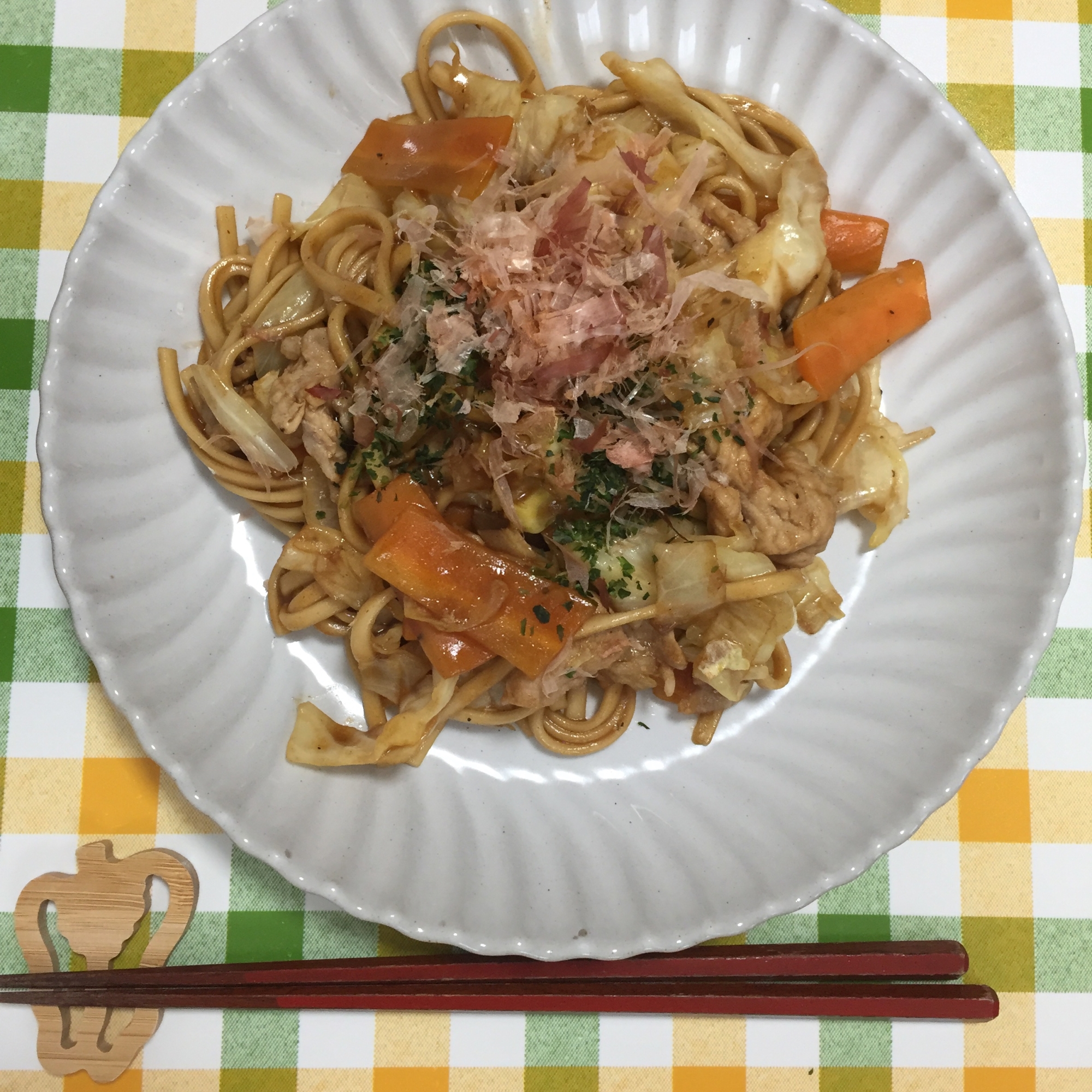 屋台の味♫シンプル焼うどん