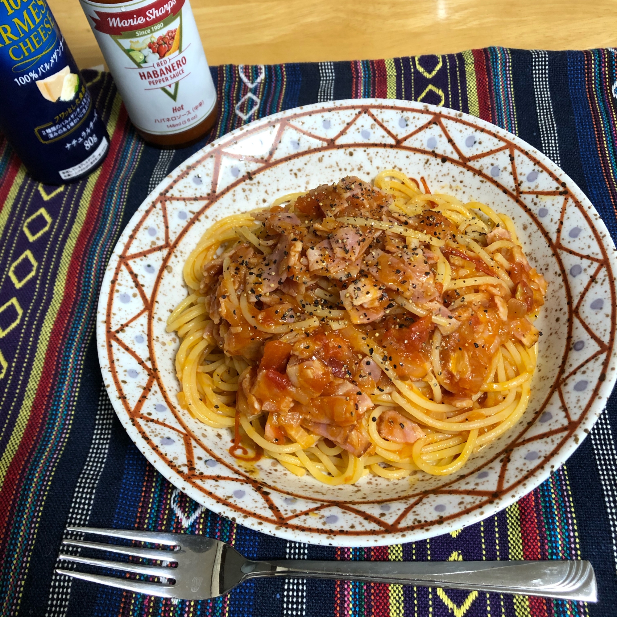 本格！お店の味トマトパスタ