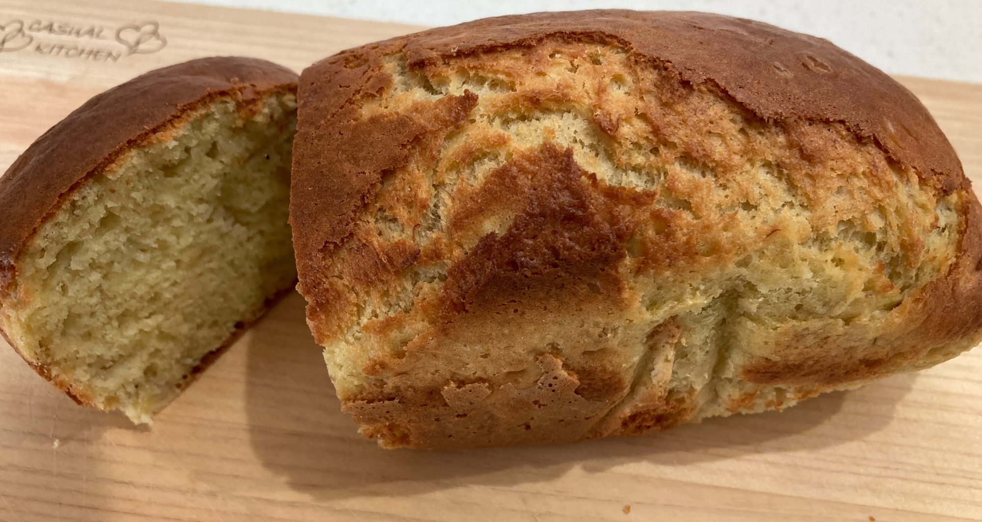 量り不要!ホットケーキミックスの簡単バナナケーキ