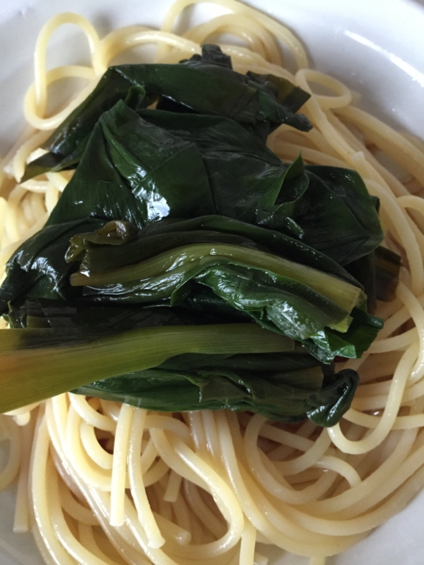 行者にんにくのパスタ レシピ 作り方 By みな4085 楽天レシピ
