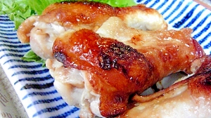 鶏手羽元の生姜焼き