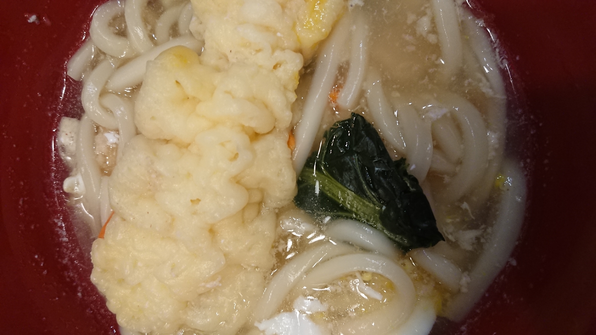 海老天うどん