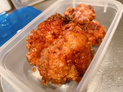 美味しく作れました！火加減が難しくて、はじめの方に揚げた鶏肉は少し焦げてしまいました、、次は気をつけます！