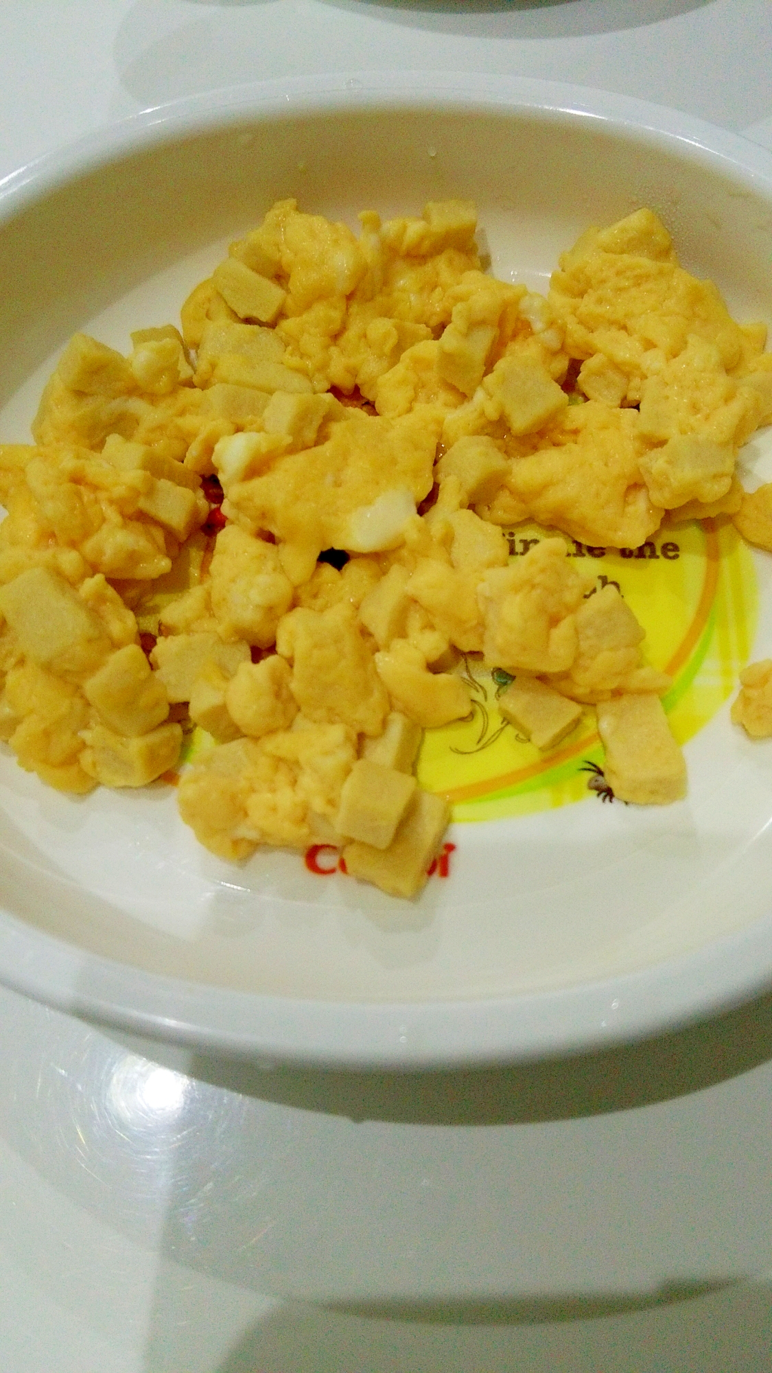 離乳食☆高野豆腐の卵とじ