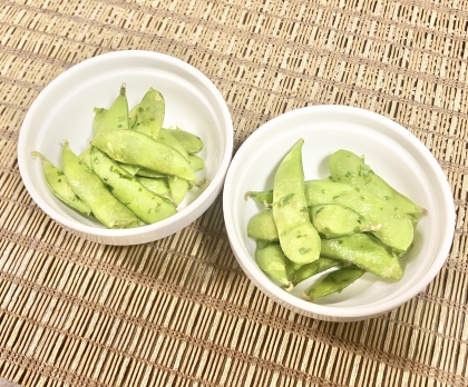 ビールのお供に❦こんぶだし風味の味付き枝豆