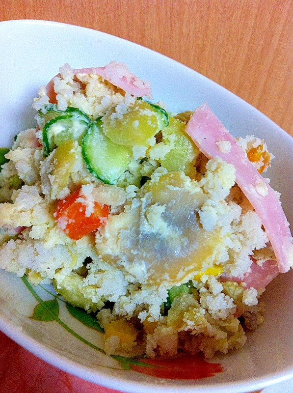 そら豆入りポテトサラダ