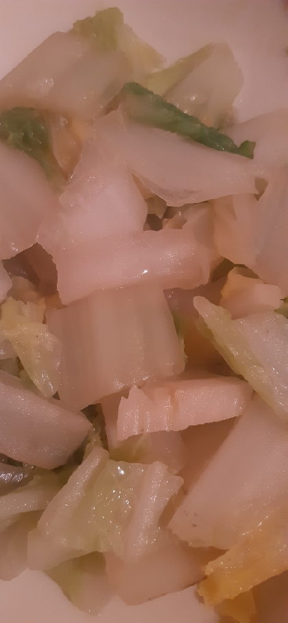レンジで簡単☆柚子こしょう風味の白菜