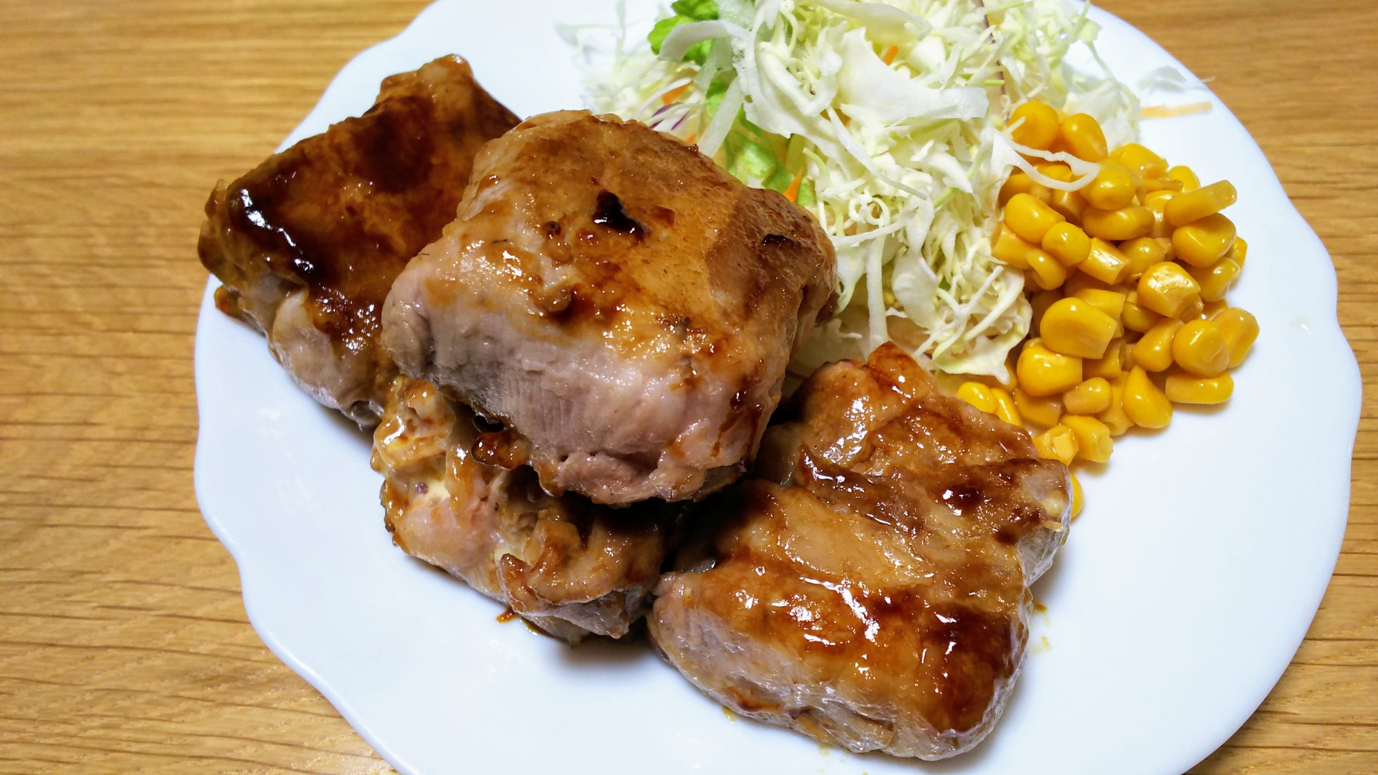 餅とチーズの肉巻き