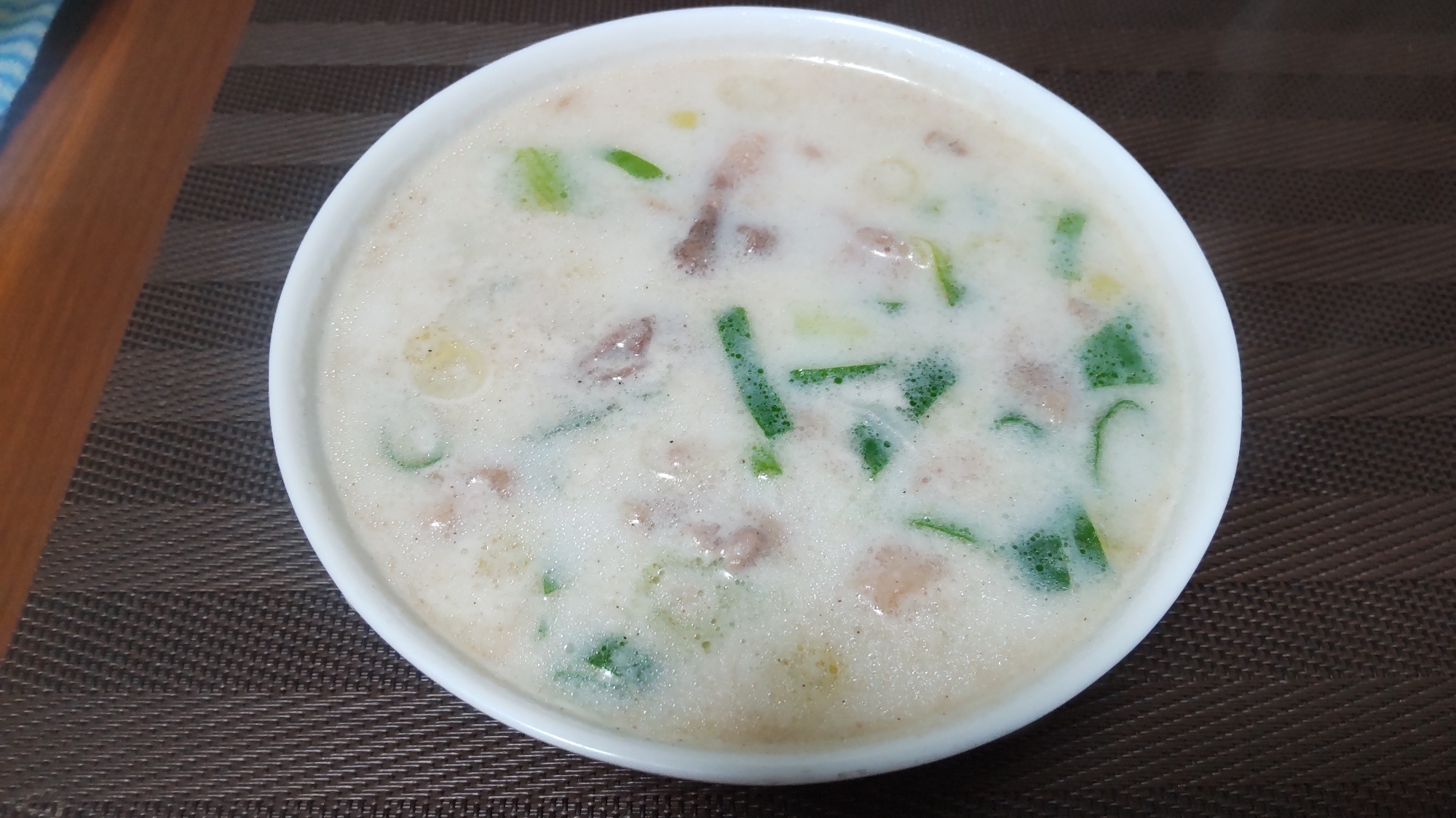 牛肉のコムタン風スープ＊
