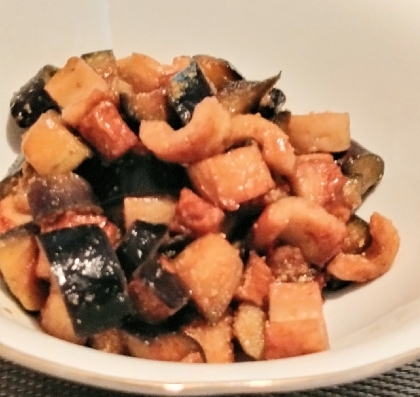 ごはんモリモリ♡ナスの佃煮