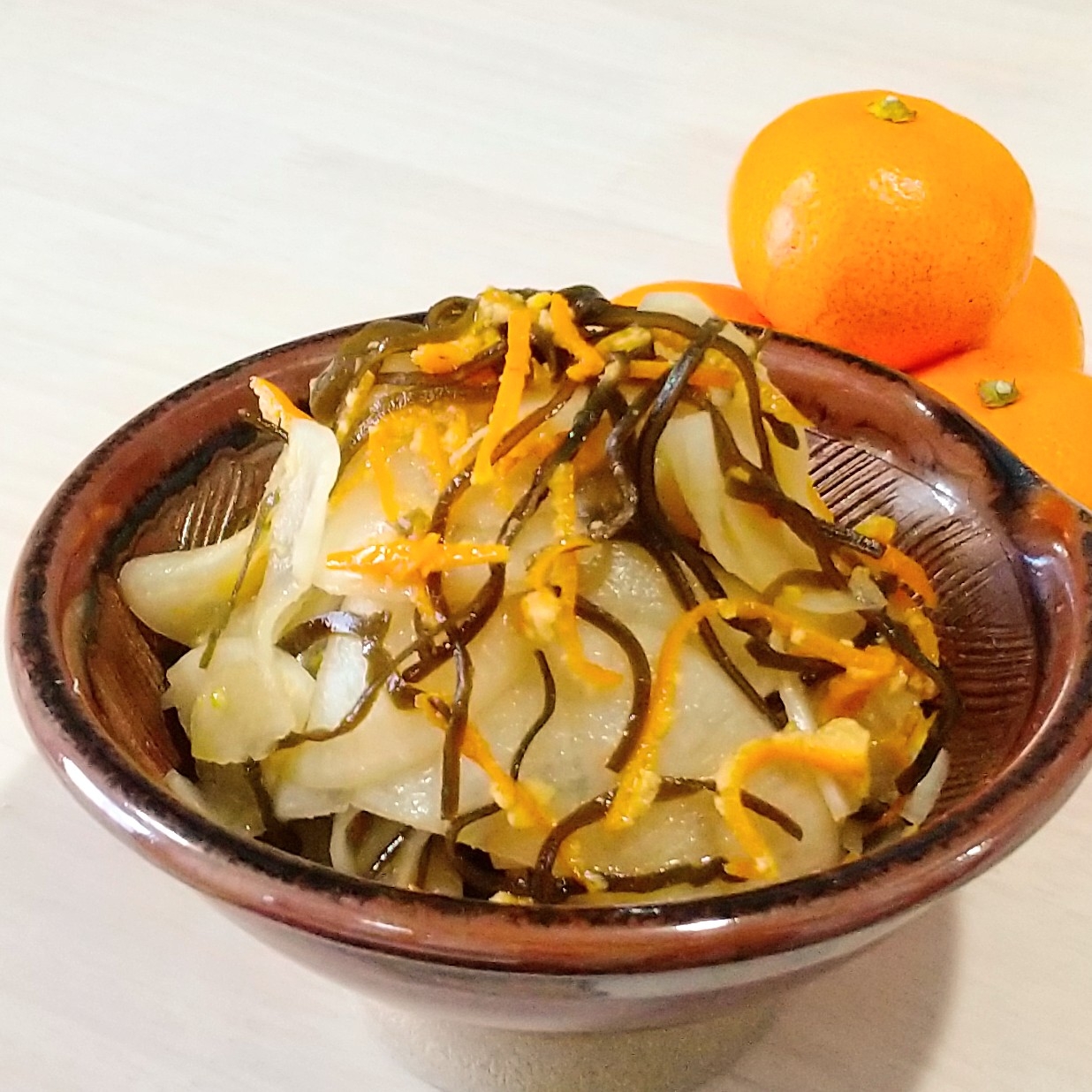 みかん大根 ～ 塩こんぶで旨い ～