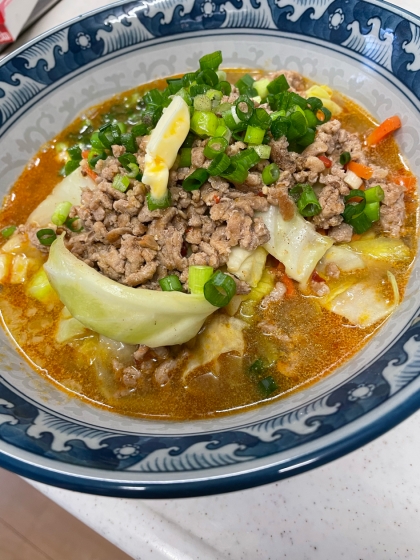 自家製☆野菜たっぷり味噌ラーメン