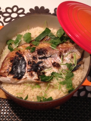 ルクルーゼde鯛めし