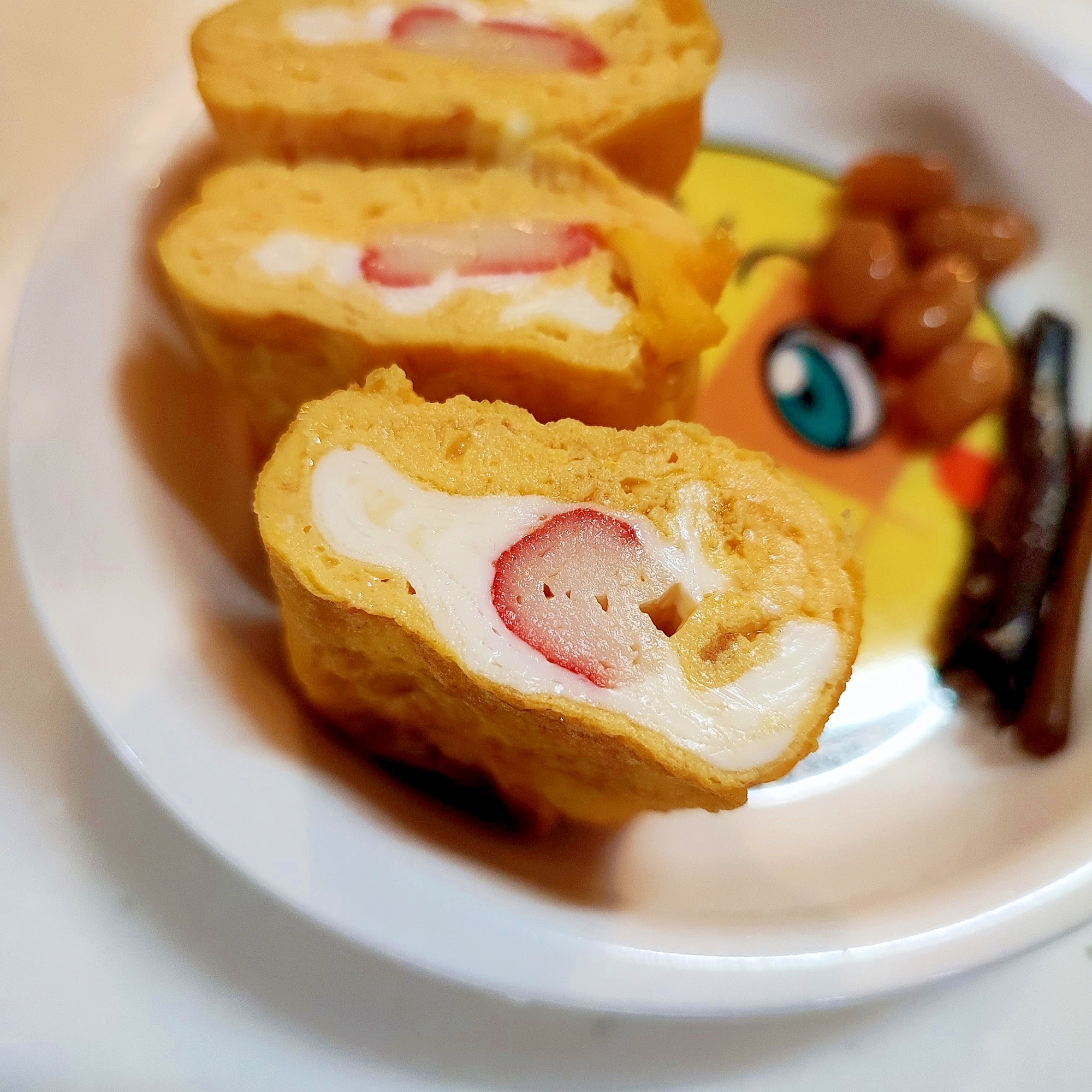 三色卵焼き