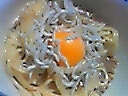 納豆しらすの冷製和パスタ