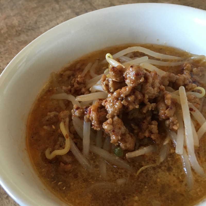 なんちゃって担々麺