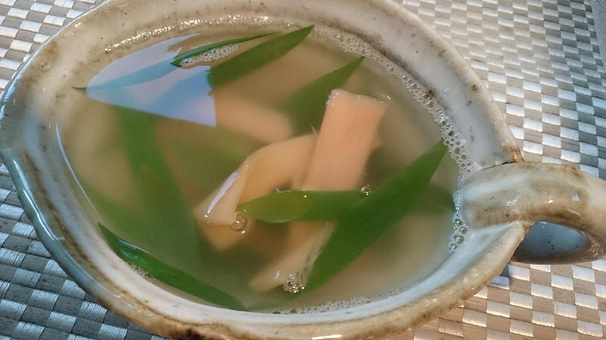 メンマ春雨の中華スープ