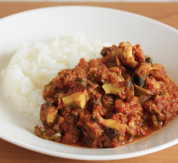 爽やか夏仕様 つぶ貝のカレーライス