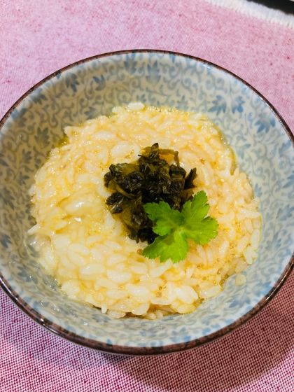 今日の朝食はsweet sweetさんので♪
高菜をのせました(*´꒳`*)お漬物で味が引き締まりますね╰(*´︶`*)╯ご馳走様でし♡