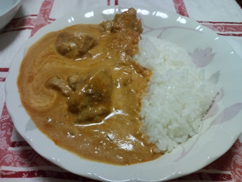 マイルドで濃厚なバターチキンカレー