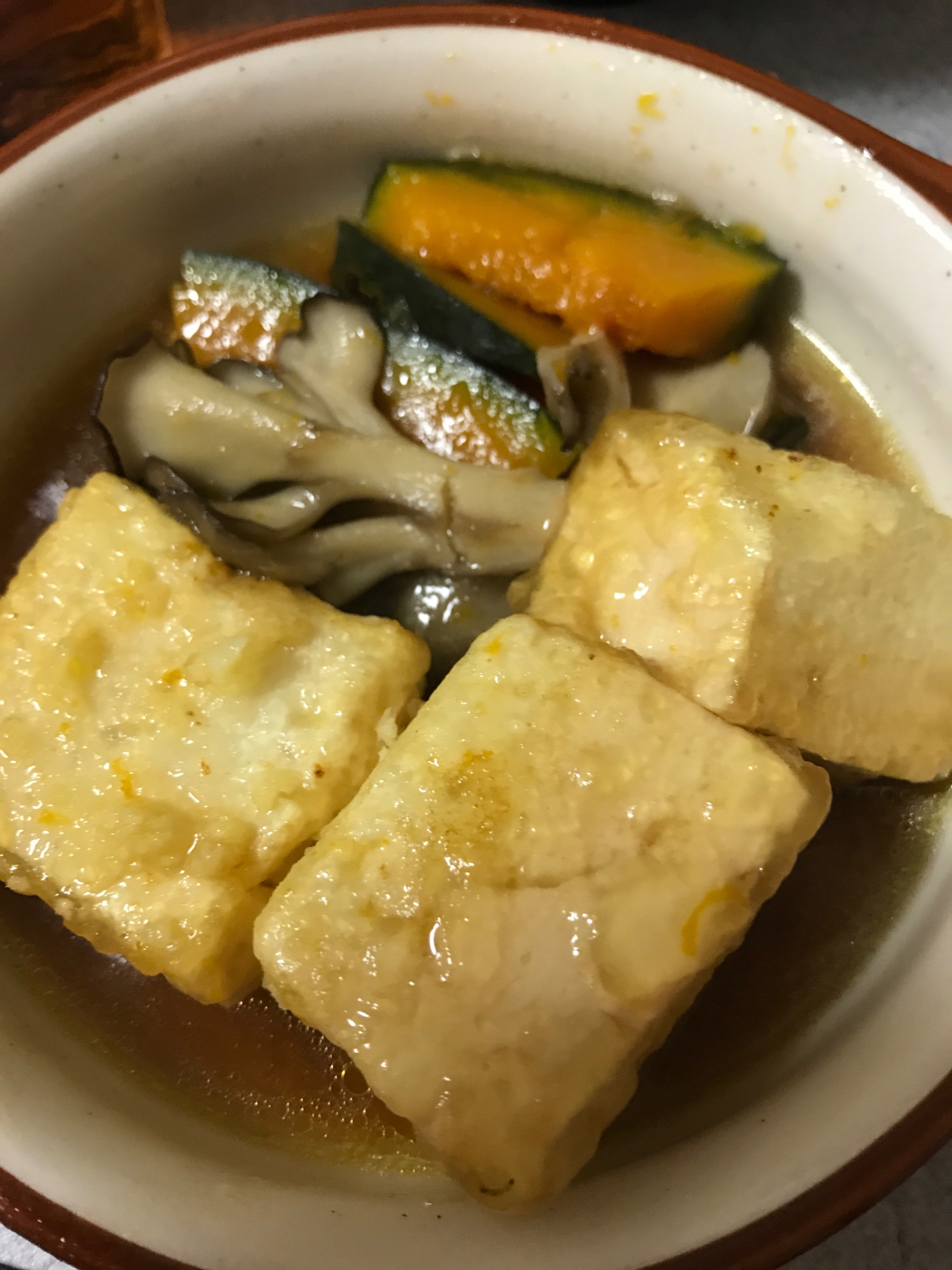 豆腐の揚げ煮