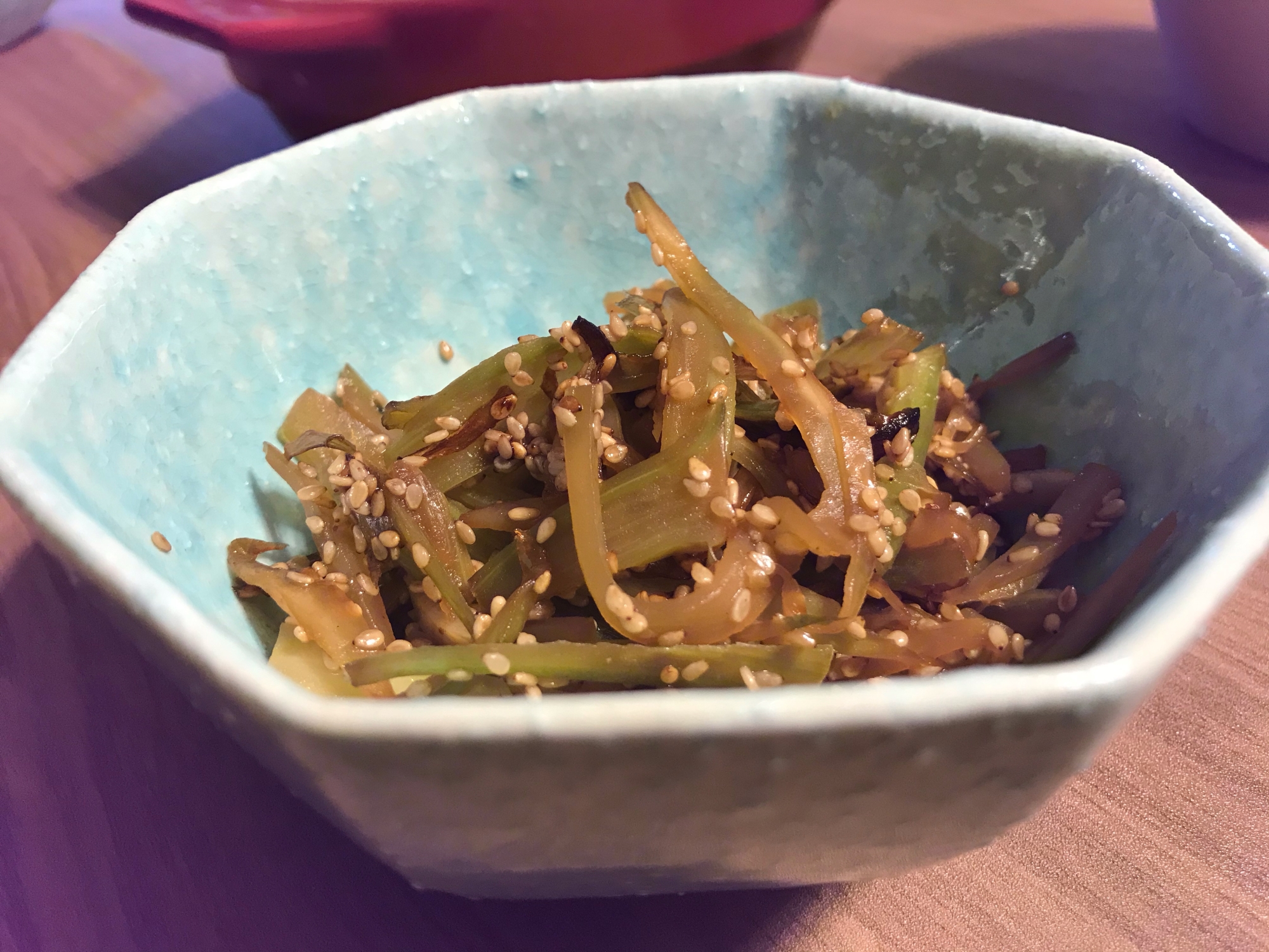 〜節約術〜 簡単ブロッコリーの茎のきんぴら