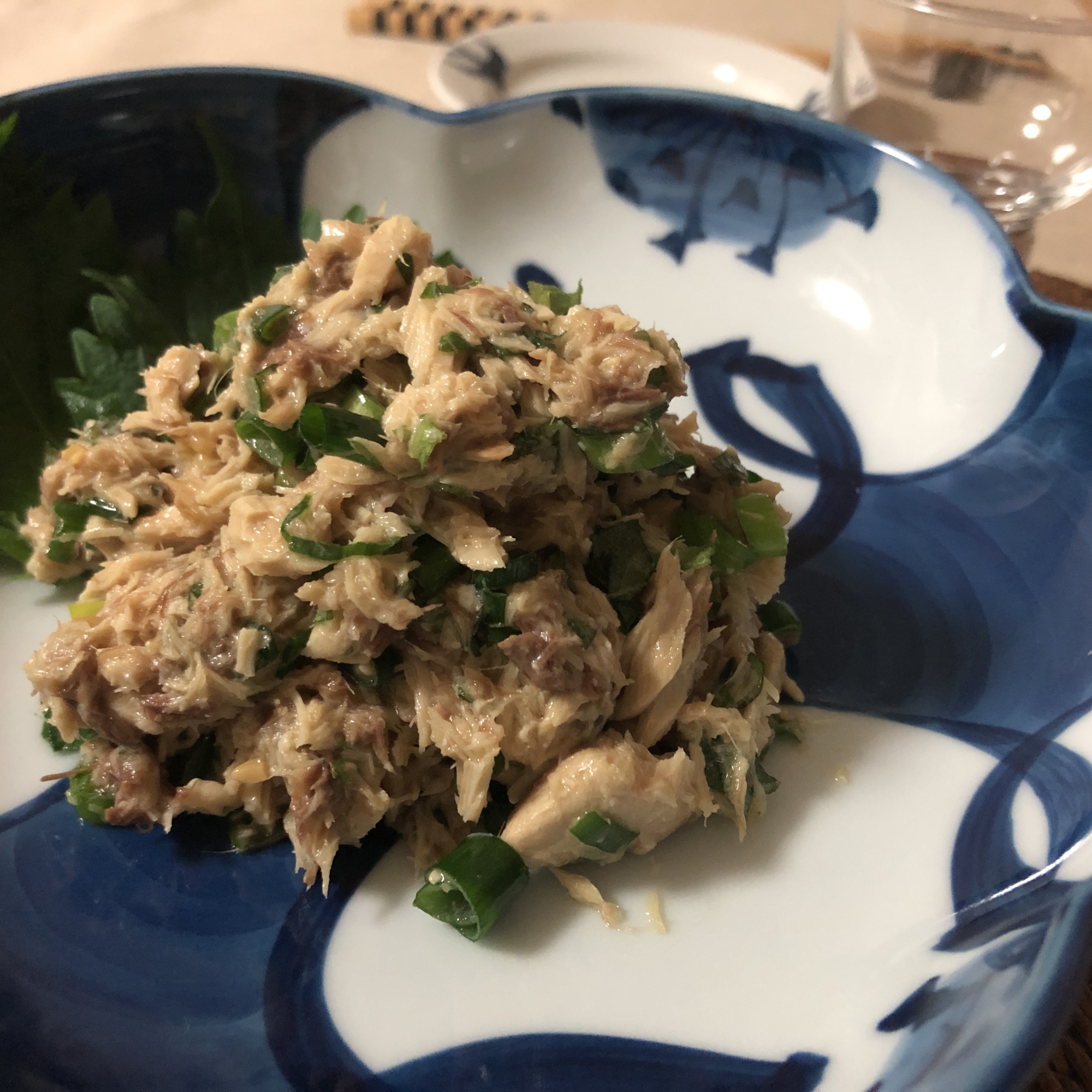 簡単おうち居酒屋✳︎鯖缶のなめろう風