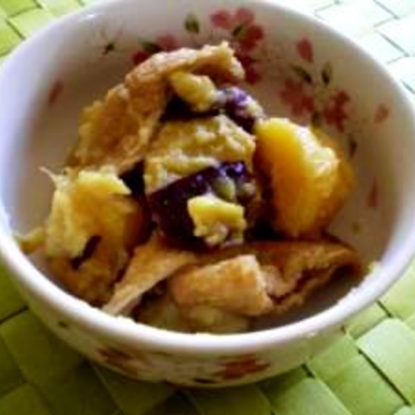 さつまいもと油揚げの甘煮 レシピ 作り方 By ぴょこたん7 楽天レシピ さつまいもと油揚げの甘煮 レシピ 作り方 By ぴょこたん7 楽天レシピ