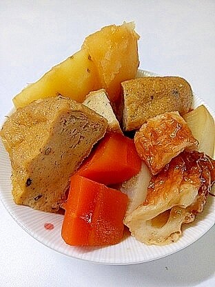 ちょこっと煮物 がんもと竹輪の根菜煮 レシピ・作り方 by Suzhoutomo