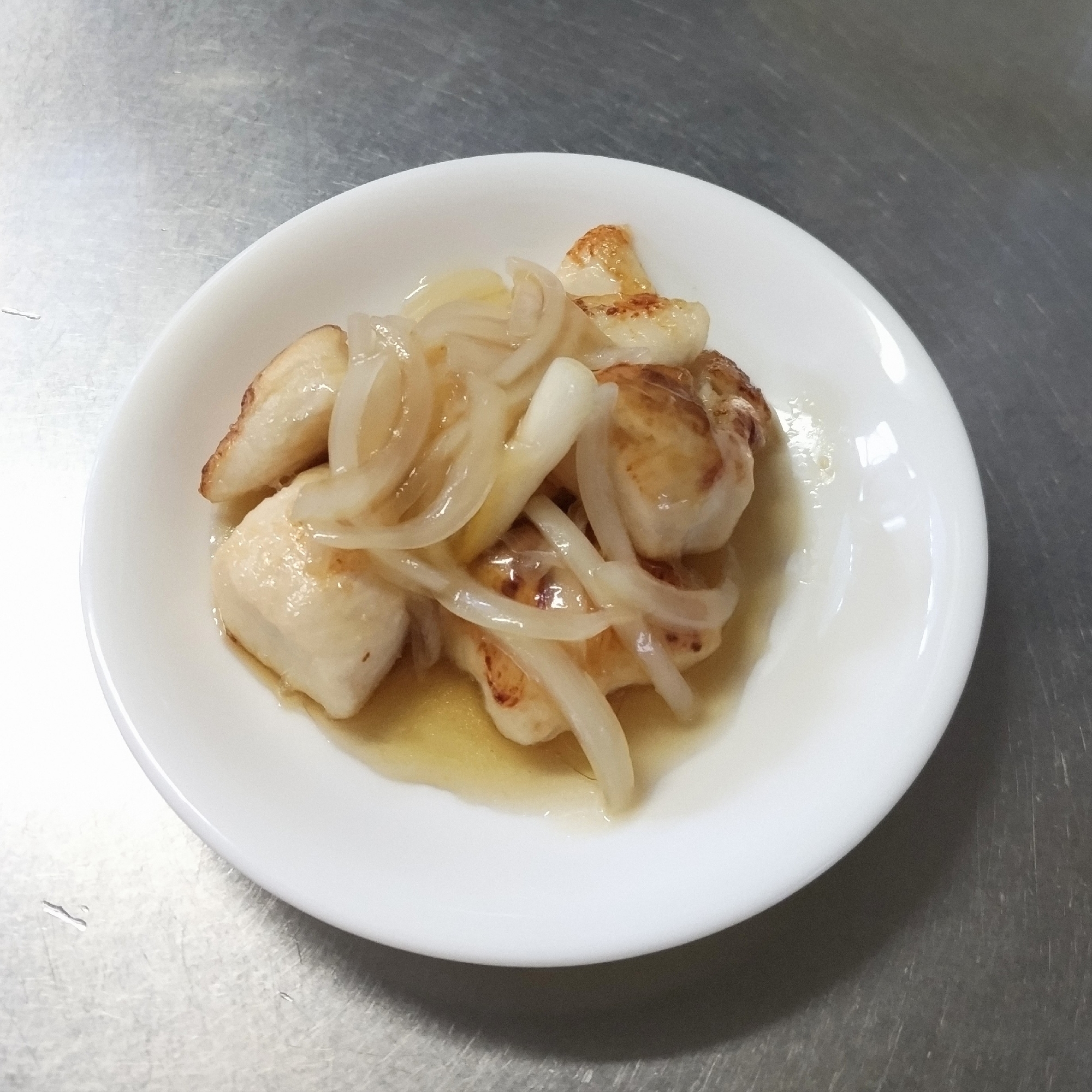 しっとり鶏むね肉の甘酢あんかけ