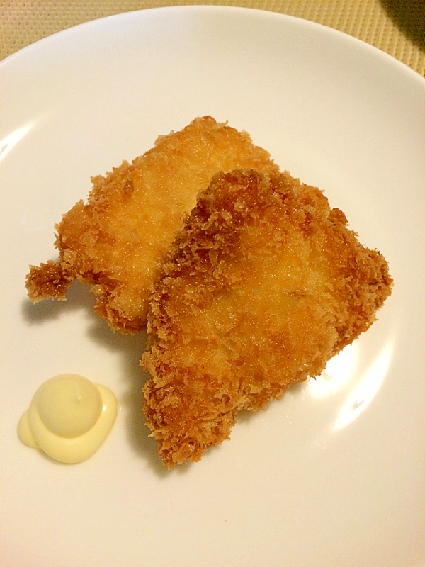 お弁当にも☆鶏胸肉でチキンカツ