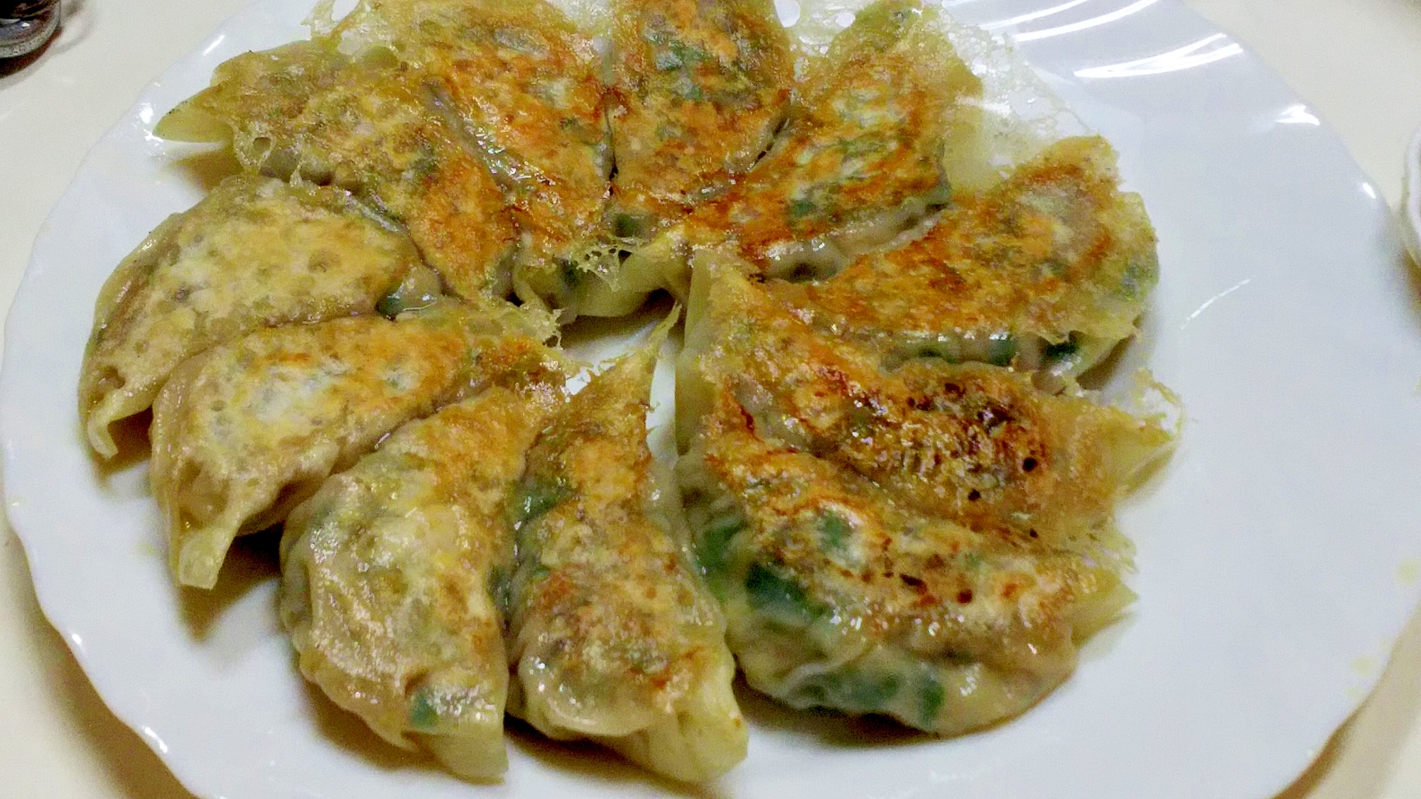白菜でジューシー餃子