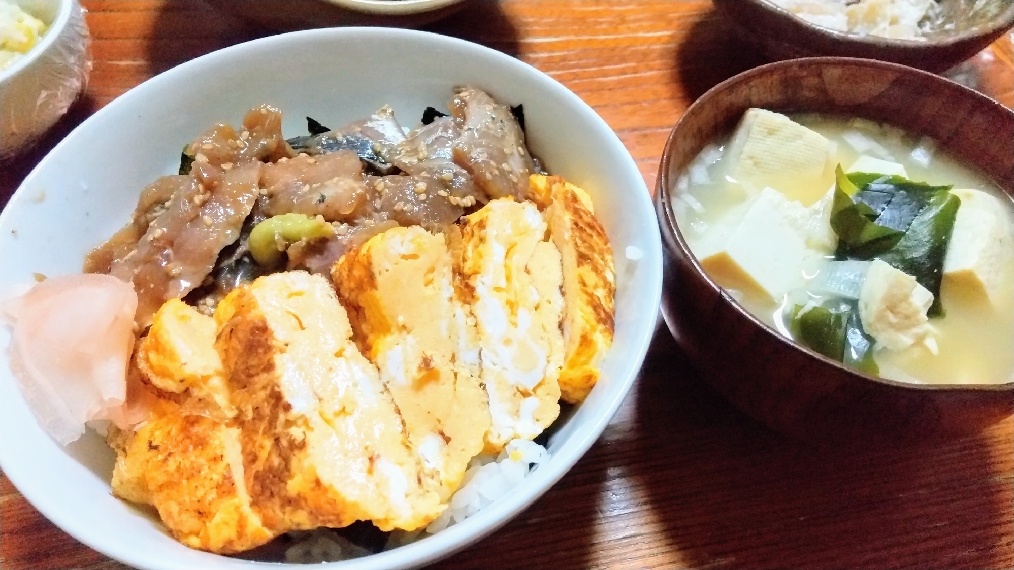 美味しさMAX☆鯵の漬け丼