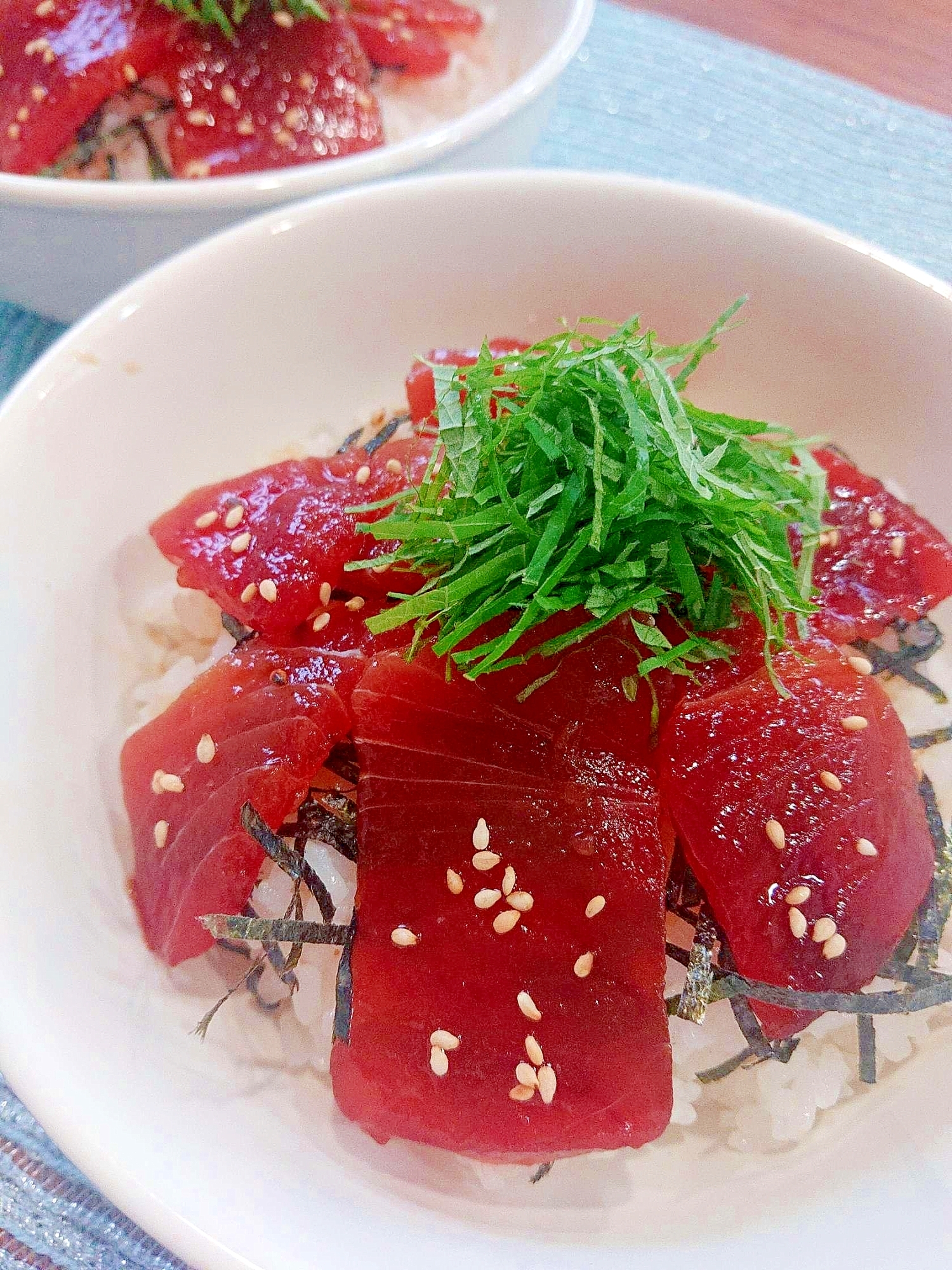 我が家の づけ丼 !!