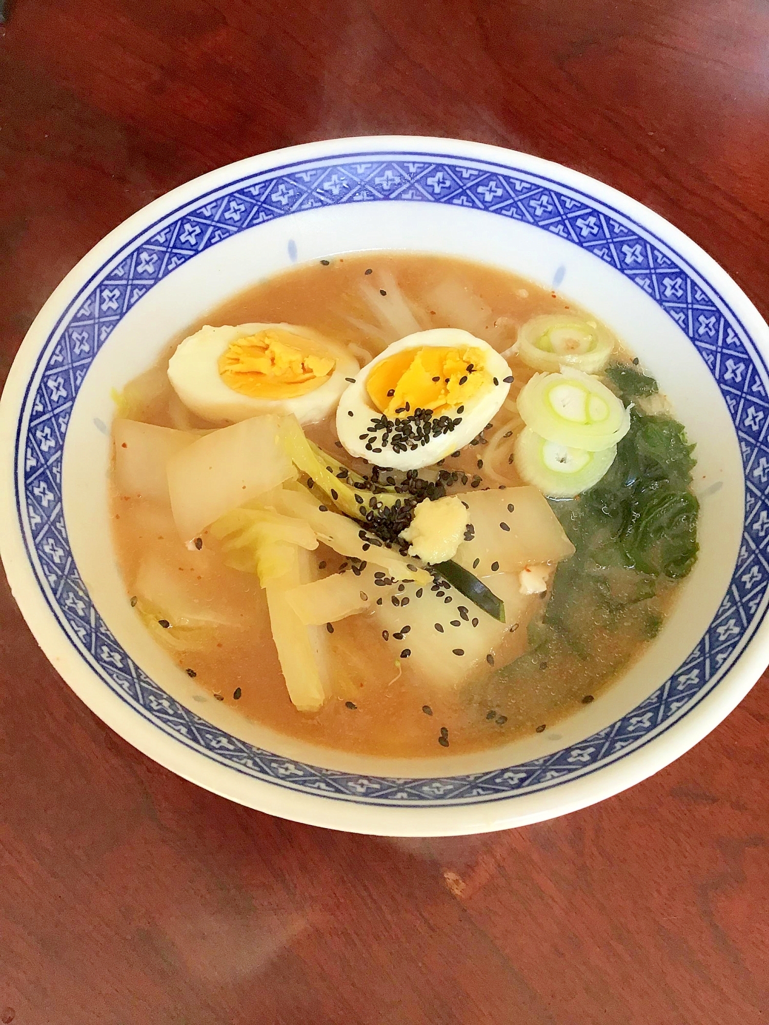 粕汁風みそラーメン。