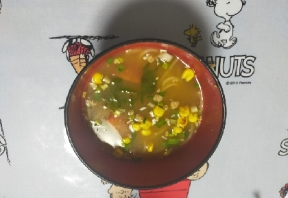 トマトコーンラーメン☆