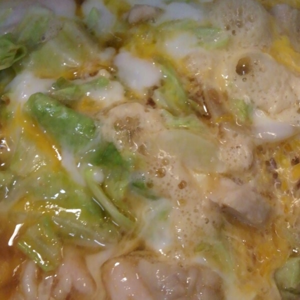 鶏肉入り キャベツと玉ねぎのめんつゆ卵とじ レシピ 作り方 By ぴぐ 楽天レシピ 鶏肉入り キャベツと玉ねぎのめんつゆ卵とじ レシピ 作り方 By ぴぐ 楽天レシピ