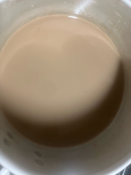 お手軽デザート☆カフェオレパンナコッタ