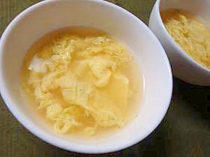 ふんわり卵のコンソメスープ