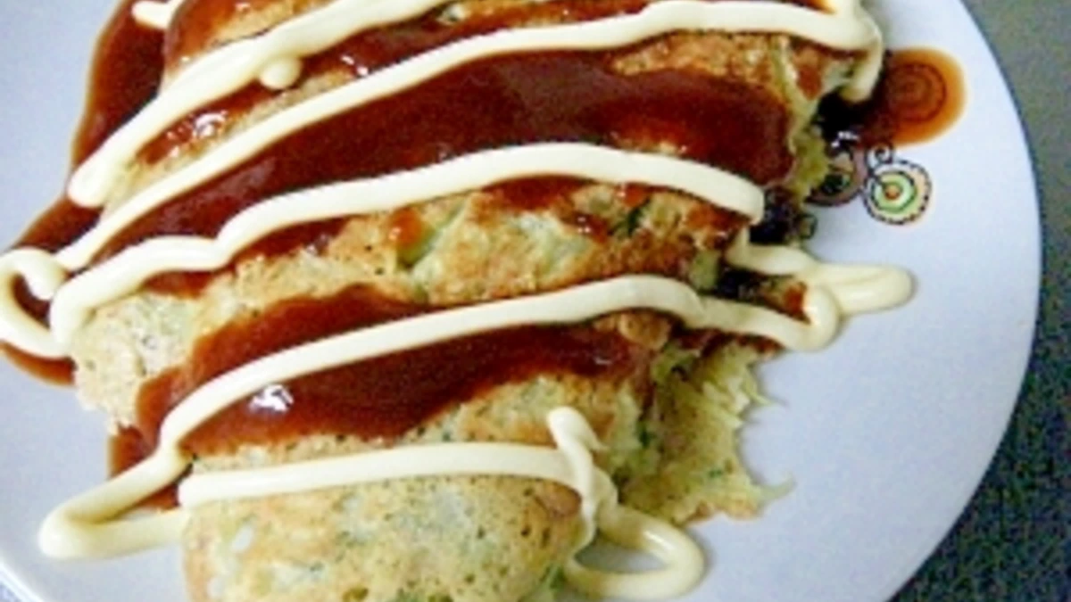 野菜嫌いの子供にぴったり 野菜たっぷりお好み焼き レシピ 作り方 By Nokkochan7603 楽天レシピ